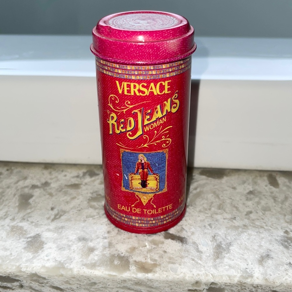 Versace red jeans. 7.5m l